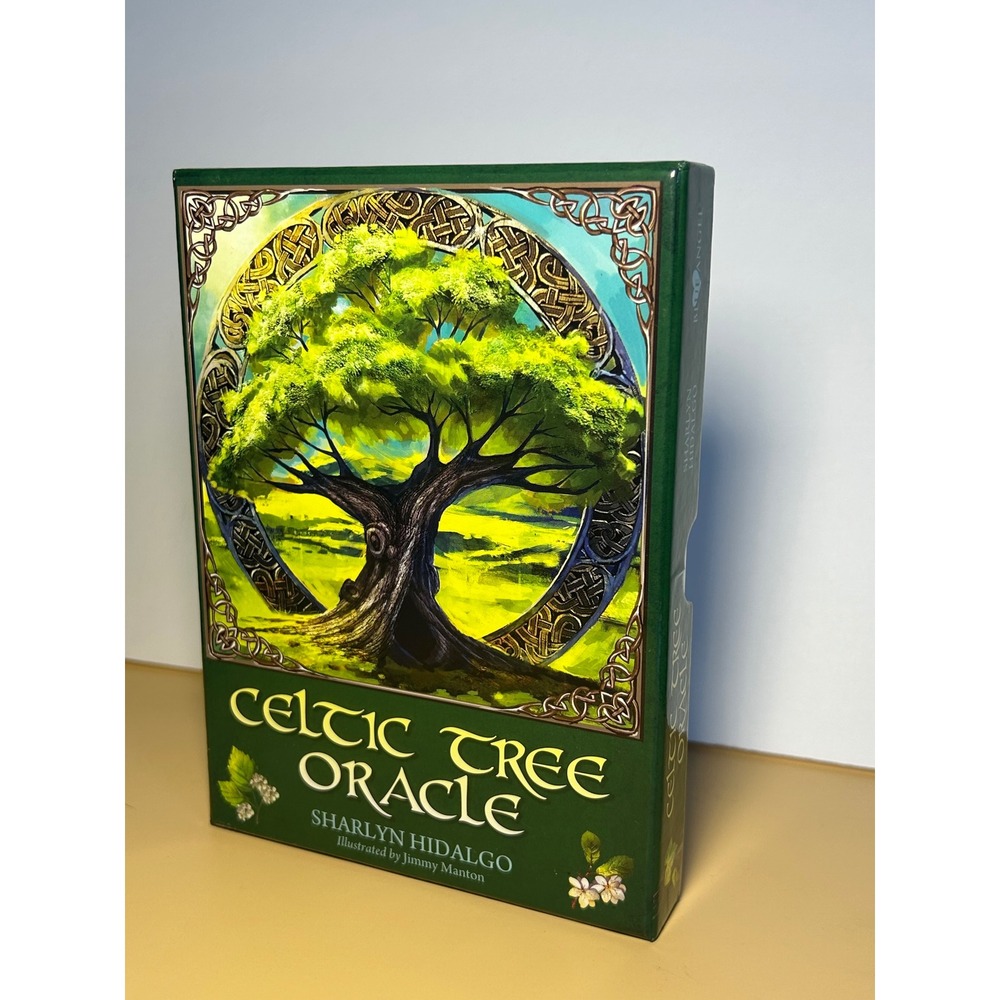 Celtic Tree Oracle Sharlyn Hidalgo 25 Cards Guidebook Set Blue Angel 2019 Deck